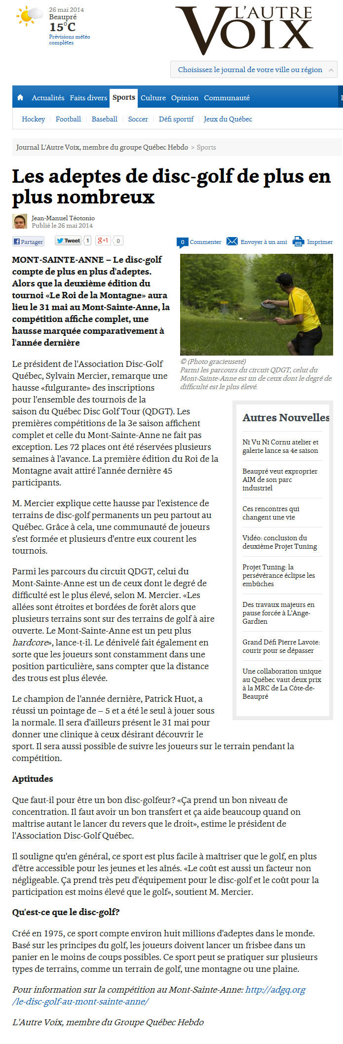 2014-05-26-Les-adeptes-de-disc-golf-Sports-Journal-L-Autre-Voix