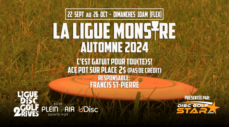 Ligue Monstre les dimanches, dès le 22 septembre!