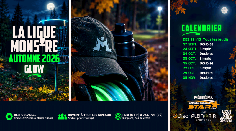 Ligue Monstre Glow les jeudis, dès le 17 septembre!
